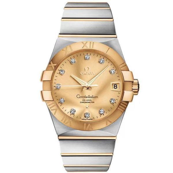 欧米茄星座系列123.20.38.21.58.001男表