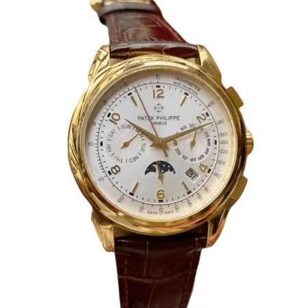 PATEK PHILIPPE 百达翡丽复杂日月功能男士腕表
