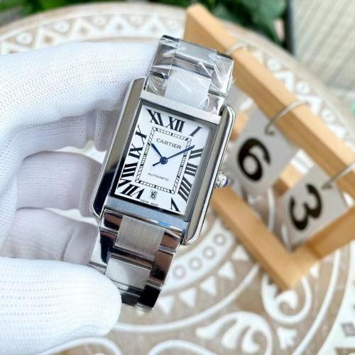 CARTIER  卡地亚坦克系列W9370208机械男表