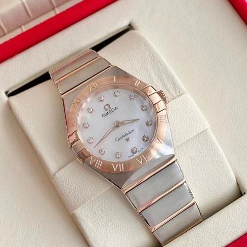 OMEGA  欧米茄星座系列105.66.03.002石英女表